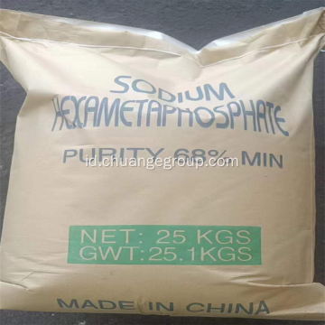 Sodium hexametaphosphate digunakan untuk cat